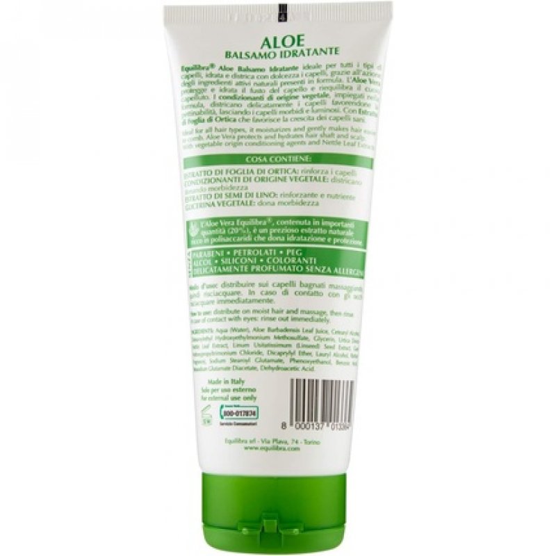 Equilibra Aloe Moisturizing Balm 200ml