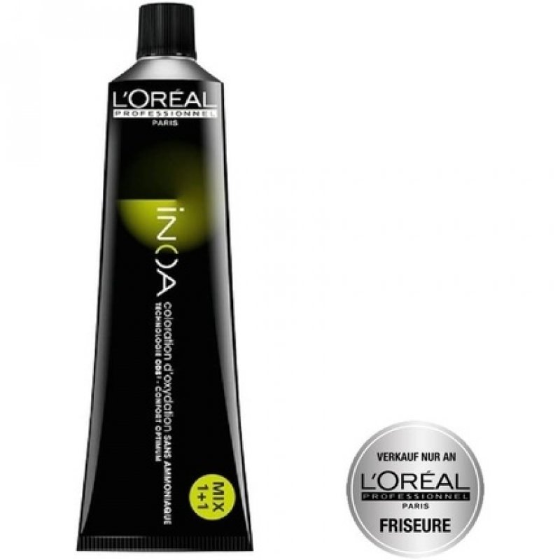 Inoa No. 5.45 Light Brown Copper Mahogany Hair Color 60g