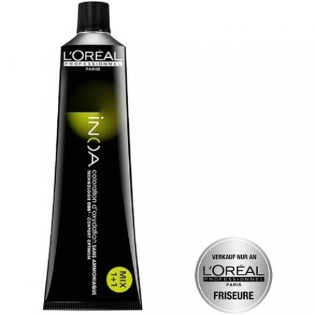 Inoa No. 5.45 Light Brown Copper Mahogany Hair Color 60g