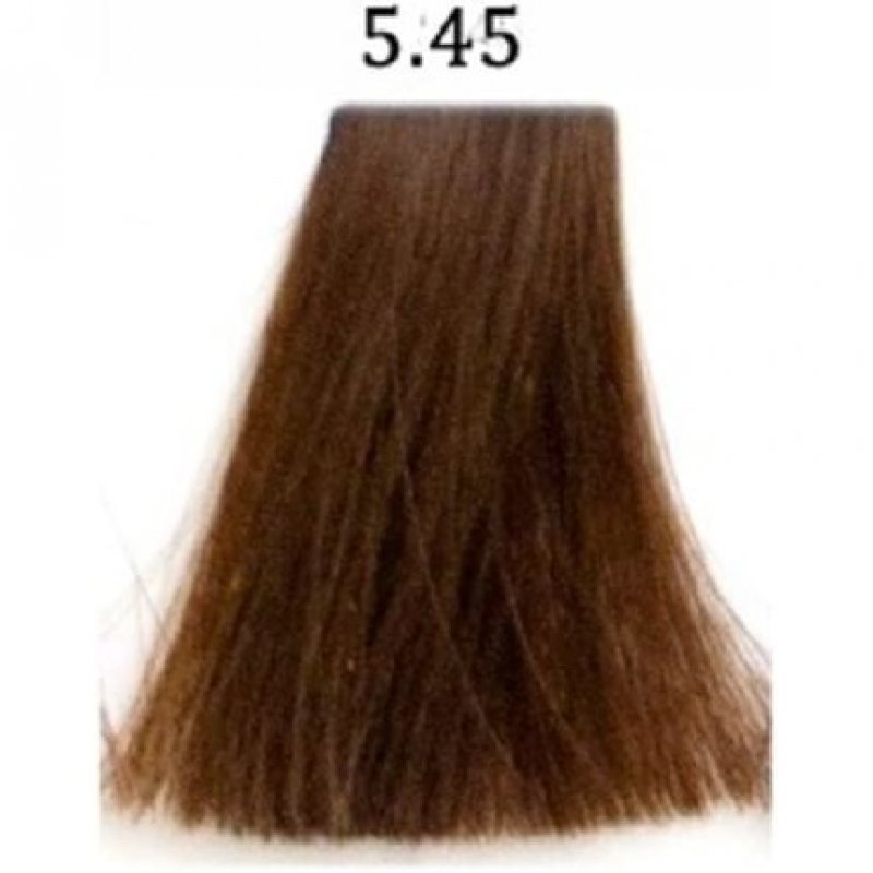 Inoa No. 5.45 Light Brown Copper Mahogany Hair Color 60g