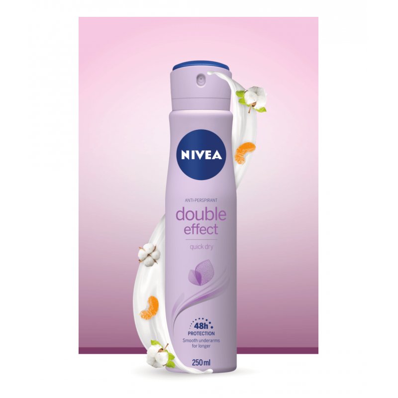 NIVEA Double Effect Women Spray deodorant 200 ml 1 pc(s)