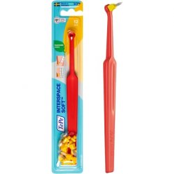 TEPE Interspace Soft Angled Toothbrush with Pointed Tuft for Precise Cleaning 1 Count