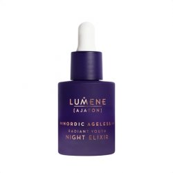 Lumene Ajaton Ageless Radiant Youth Night Elixir Anti Aging Skin Serum 30ml