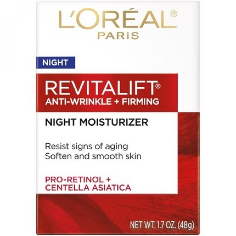 L'Oreal Paris RevitaLift Anti-Wrinkle Firming Night Cream Moisturizer 1.7 oz