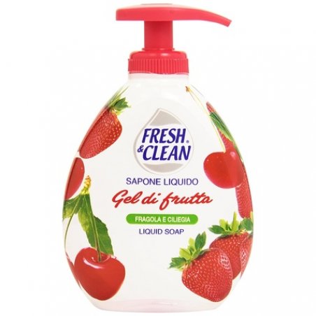 Fresh & Clean Strawberry Cherry Liquid Soap 300ml