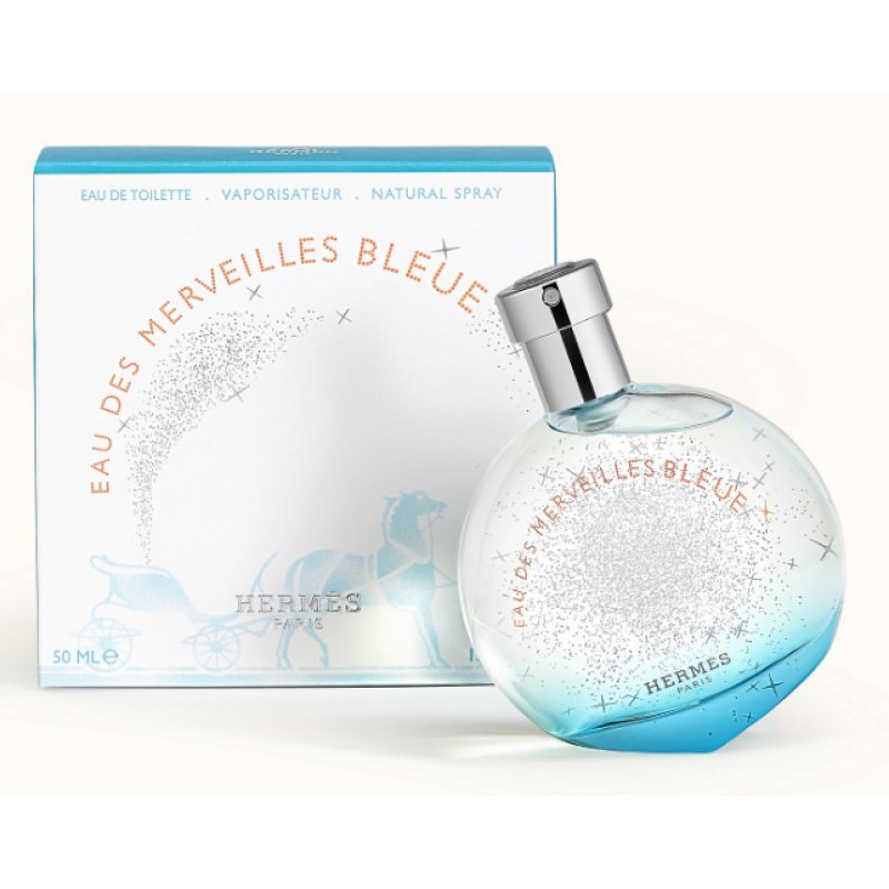 Hermes Eau des Merveilles Bleue Eau De Toilette 50ml