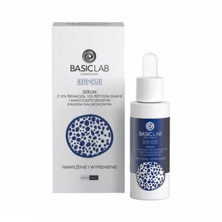 Basiclab Esteticus Serum with Trehalose 15% and 10% Peptide 30ml