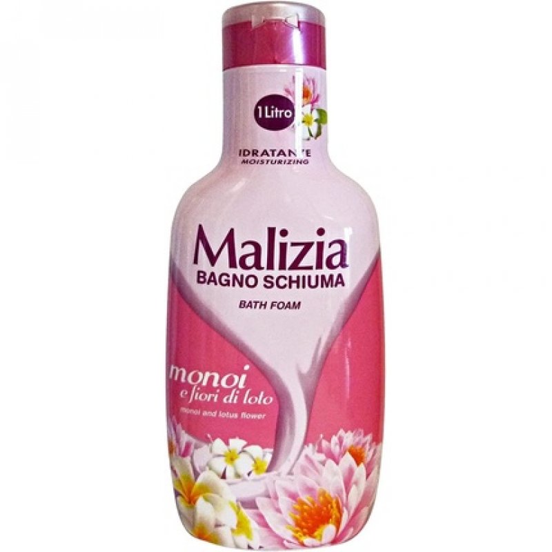 Malizia Monoi & Lotusflower Bath Foam 1000ml