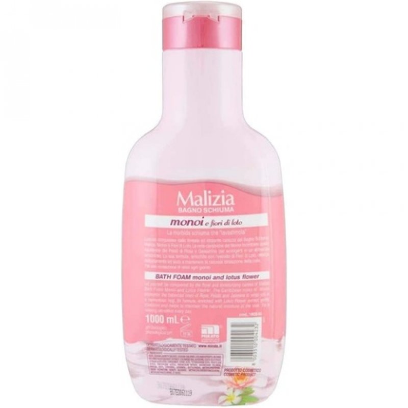 Malizia Monoi & Lotusflower Bath Foam 1000ml
