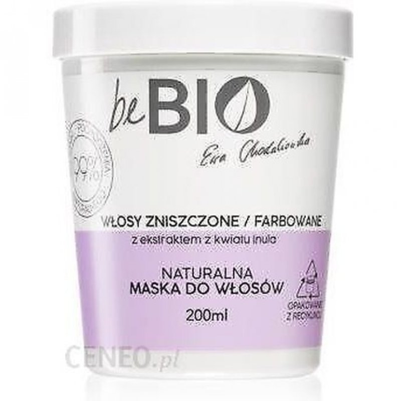 beBIO Damaged & Colored Hair Mask for Weak and Damaged Hair 200ml