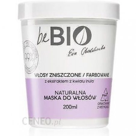 beBIO Damaged & Colored Hair Mask for Weak and Damaged Hair 200ml
