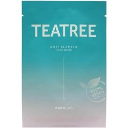Barulab Balancing Tea Tree Sheet Mask The Clean Vegan Mask 20ml