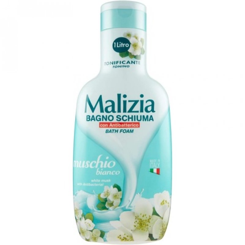 Malizia White Musk Bath Foam 1000ml