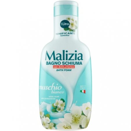 Malizia White Musk Bath Foam 1000ml