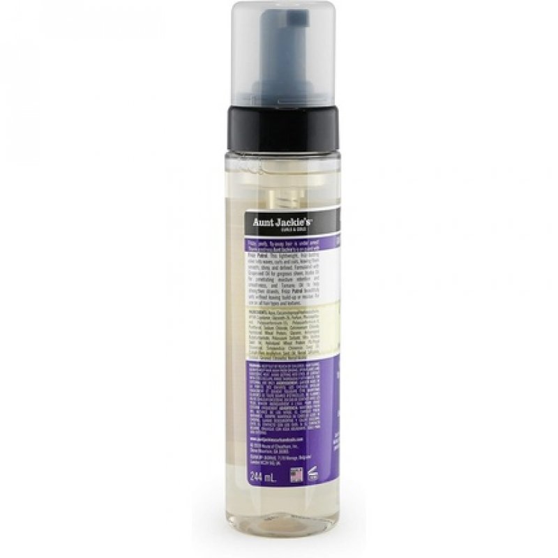 Aunt Jackie's Grapeseed Frizz Patrol Setting Mousse 8.5oz