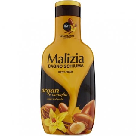 Malizia Bath Foam Argan and Vanilla 1000ml