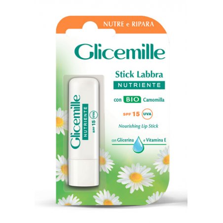 Glicemille Nourishing SPF15 lip balm & scrub Unisex 5.5 ml