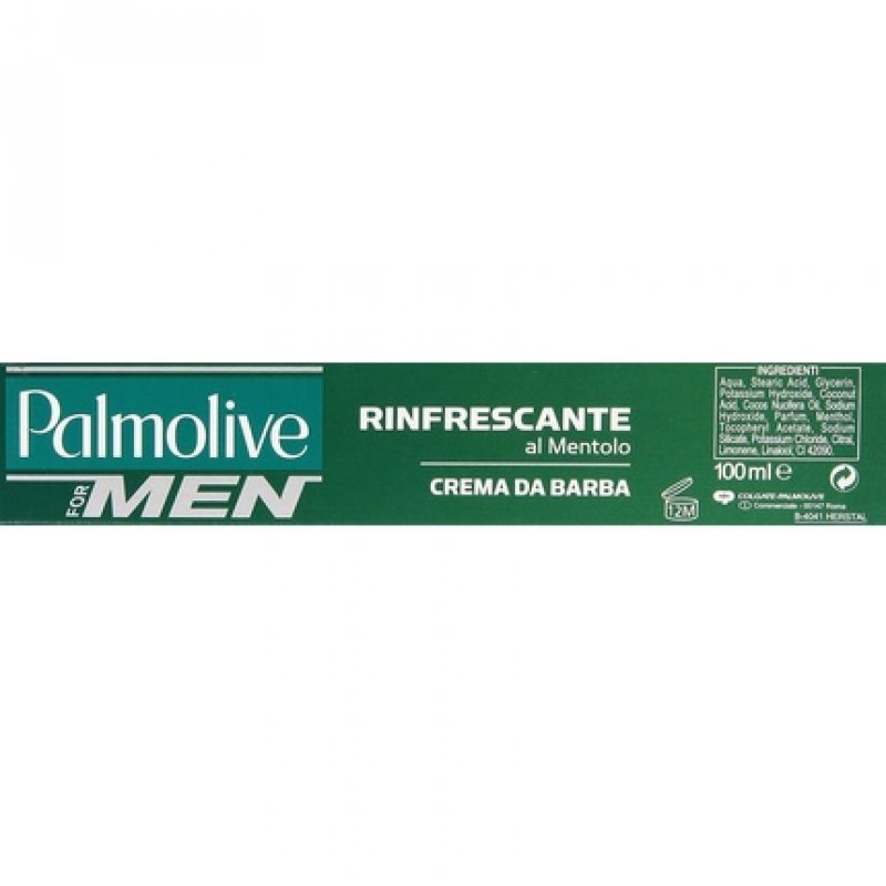 Palmolive Menthol Shaving Cream Tube 100ml