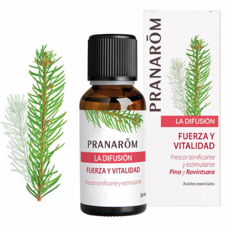 Pranarôm 5420008525421 aroma essence 30 ml Eucalyptus, Menthol, Orange, Peppermint, Pine, Ravintsara Aroma diffuser