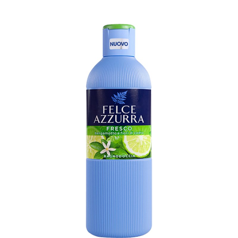 Felce Azzurra Bodywash Bergamot & Jasmine 650 ml Gel douche Femmes Corps Ambre, Bergamote, Cannelle, Noix de coco,