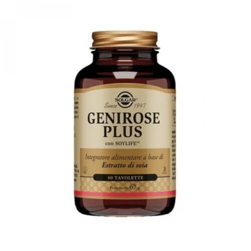 Solgar Genirose Plus Menopause Supplement 60 Tablets