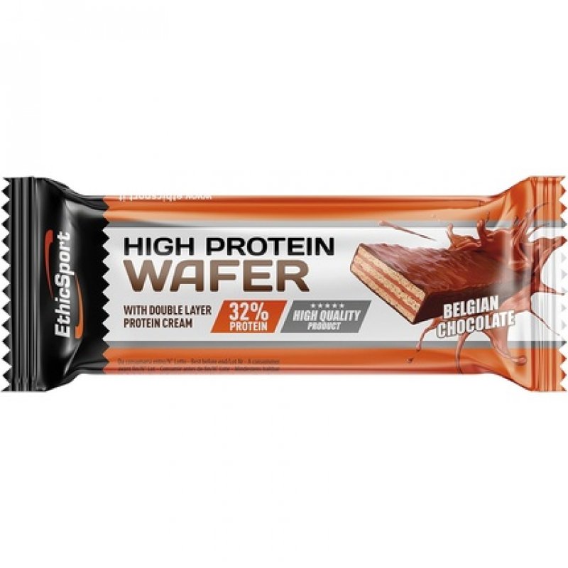 Ethicsport High Protein Belgian Chocolate Wafer Protein Bar 35g