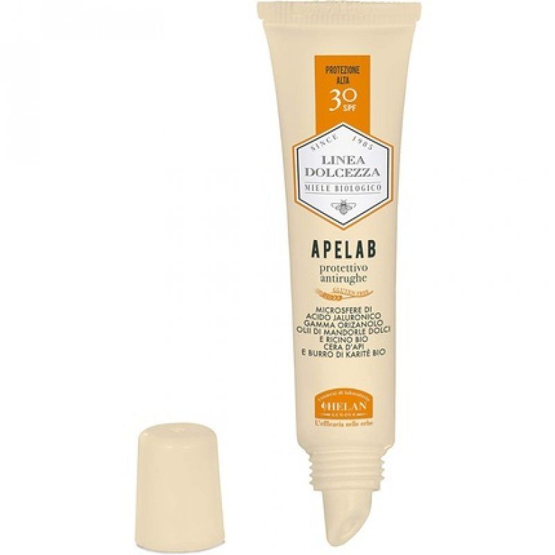 Helan Linea Dolcezza Apelab Lip Balm SPF 30 with Protective and Anti Wrinkle Action 15ml