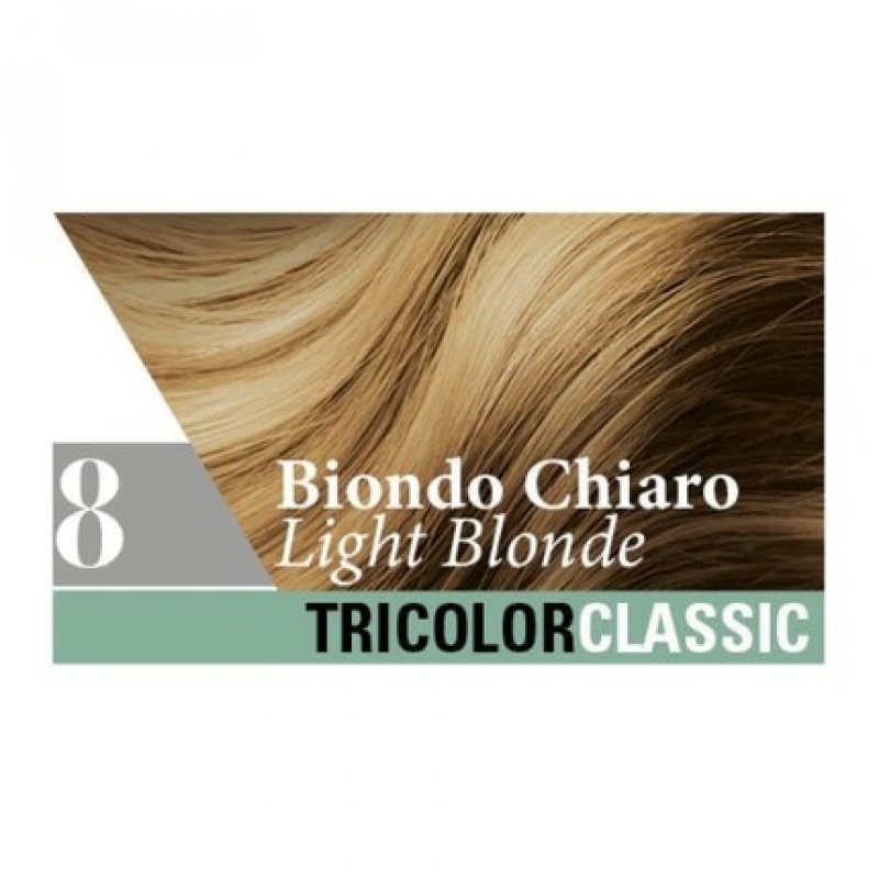 Tricolor Classic Fast Hair Color 8 Light Blonde