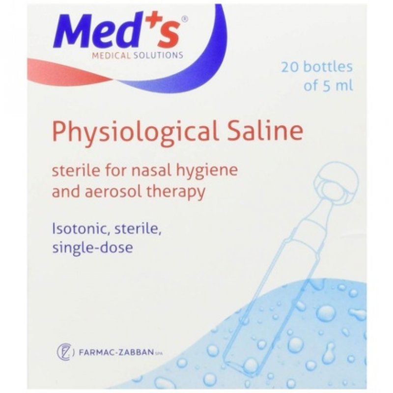 Sterile Physiological Solution for Nasal Hygiene 5ml
