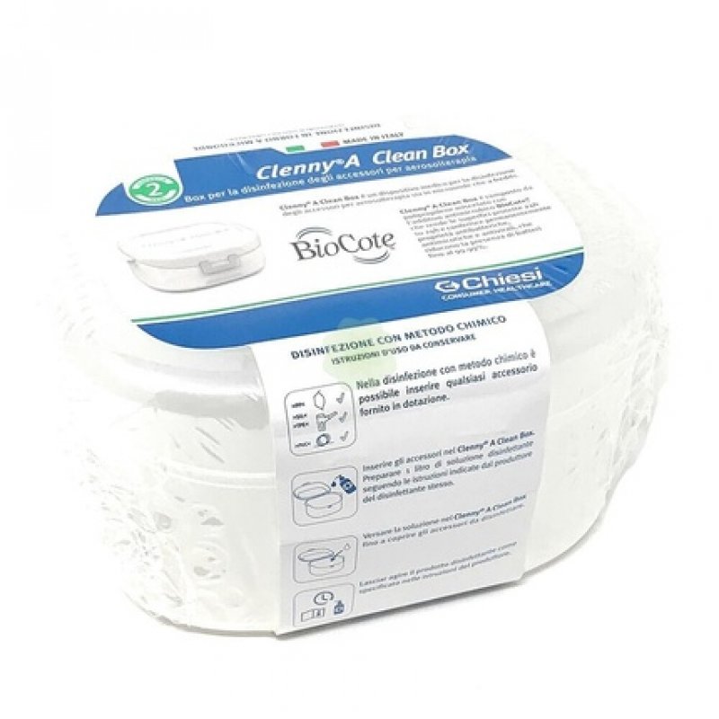 Clenny A Clean Box - Box for Disinfecting Aerosol Therapy Accessories