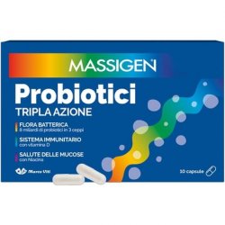 Marco Viti Farmaceutici Massigen Probiotics 10 Capsules