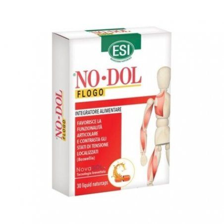 ESI No Dol Flogo Natural Pain Relief Supplement 30 Liquid Naturcaps
