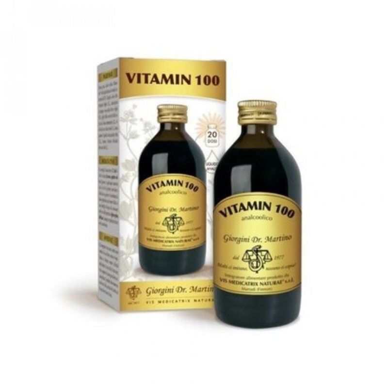 Dr. Giorgini Vitamin 100 Non-Alcoholic Liquid Vitamins Supplement 200ml