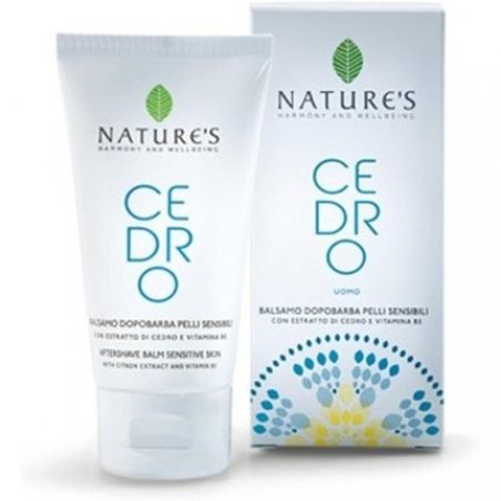 Nature's Cedro Uomo Aftershave Balm for Sensitive Skin
