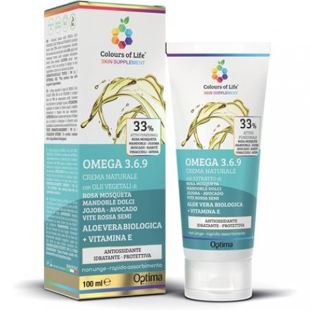 Colours of Life Omega 3.6.9 Cream 33% Moisturizing, Protective, and Skin Regenerating