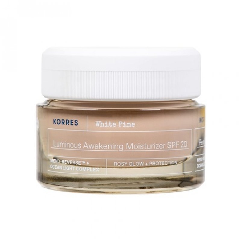 KORRES White Pine Revitalizing Moisturizer for Mature Skin After Menopause 40ml SPF20 Vegan