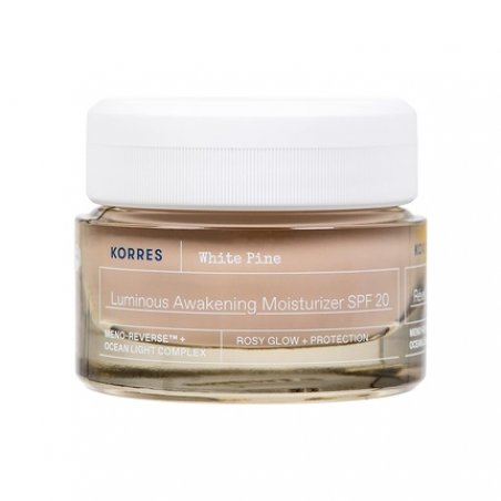 KORRES White Pine Revitalizing Moisturizer for Mature Skin After Menopause 40ml SPF20 Vegan