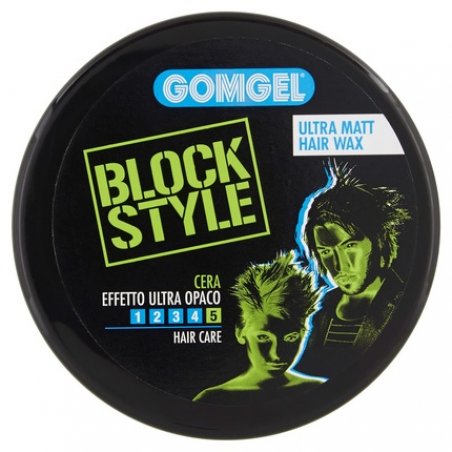 GOMGEL Block Style Hair Wax 100ml Extreme Hold