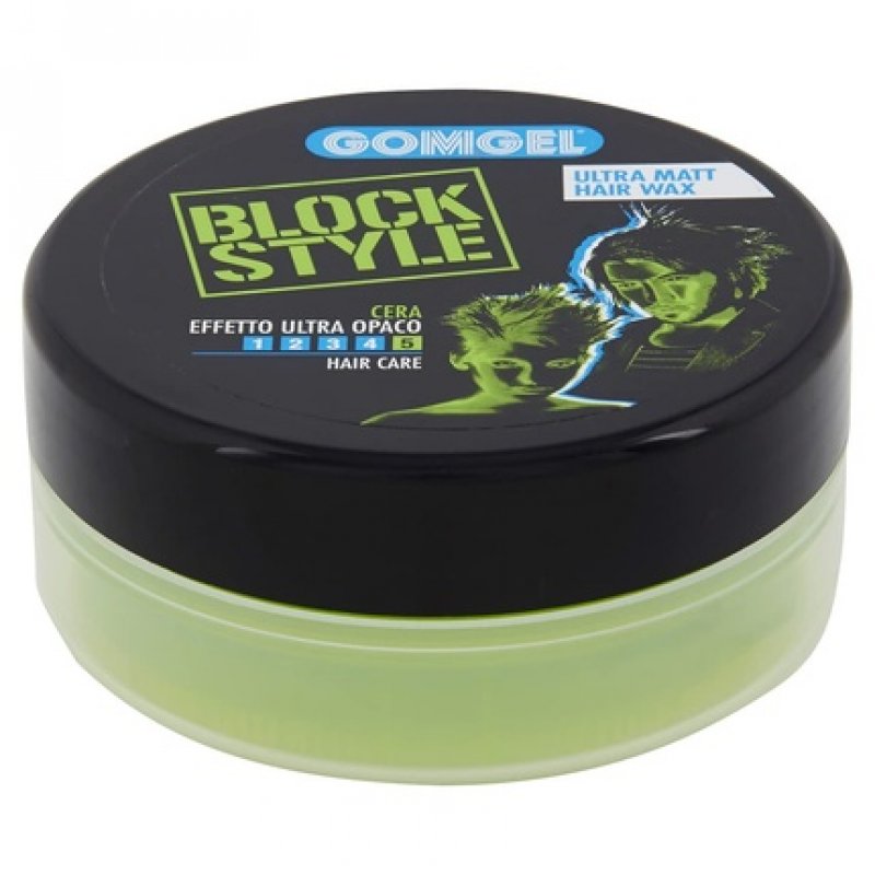 GOMGEL Block Style Hair Wax 100ml Extreme Hold