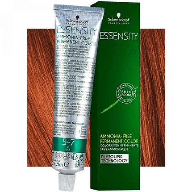 Schwarzkopf Essensity 5-7 Light Brown Copper 60ml