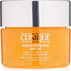 Clinique Superdefense Day Cream SPF 25 Fatigue 1st Signs of Age Moisturizer 30ml