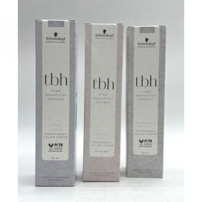 Schwarzkopf Professional tbh Cool Permanent Color 60ml Various Shades