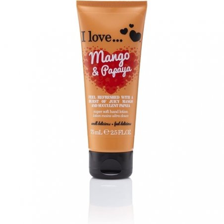 I Love Originals Mango and Papaya Hand Lotion 75ml