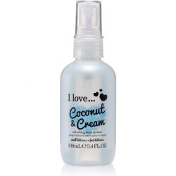 I Love Coconut & Cream Body Spritzer with Natural Fruit Extracts 100ml