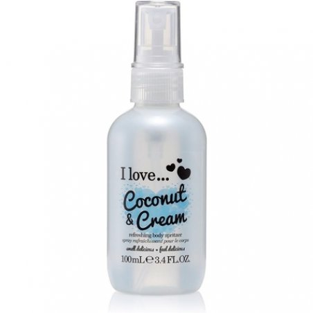 I Love Coconut & Cream Body Spritzer with Natural Fruit Extracts 100ml