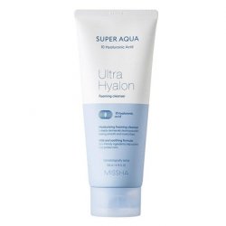 Missha Super Aqua Ultra Hyalron Cleansing Foam 6.76 Fl Oz