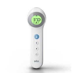 Braun No Touch Touch Thermometer with Age Precision PositionCheck Dual Technology Safe Hygienic Fast Clinically