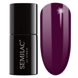Semilac UV Nail Polish Burgundy Wine Color 083 7ml
