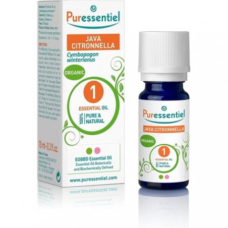 Puressentiel Organic Java Lemongrass Essential Oil 10ml
