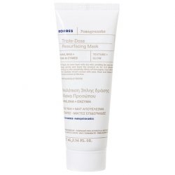 KORRES Pomegranate Regenerating Face Mask with AHAs and BHAs 75ml - New Version